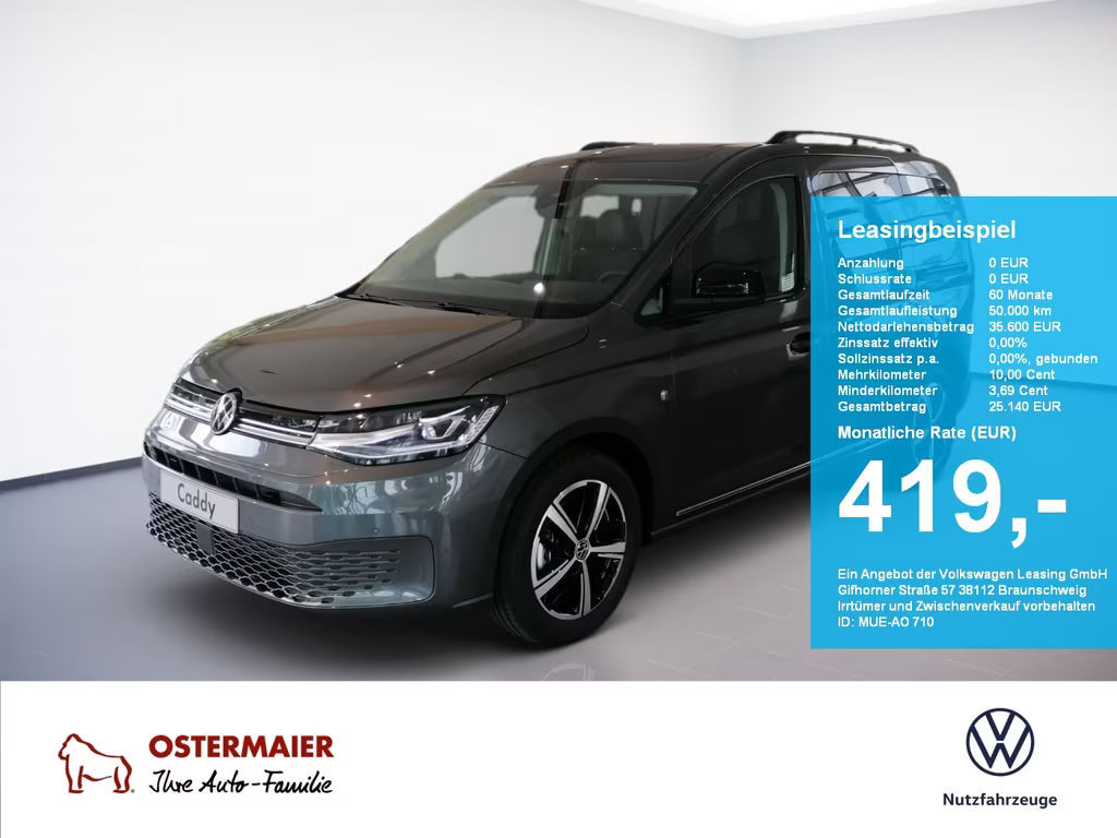 Volkswagen Caddy DSG Life