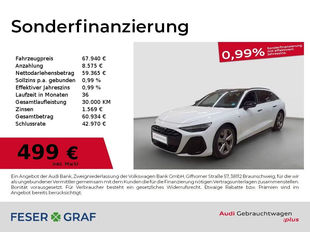 Audi A6 e-tron Avant Quattro S-Line
