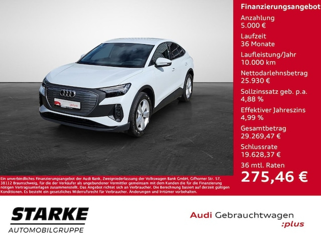 Audi Q4 e-tron Sportback 35