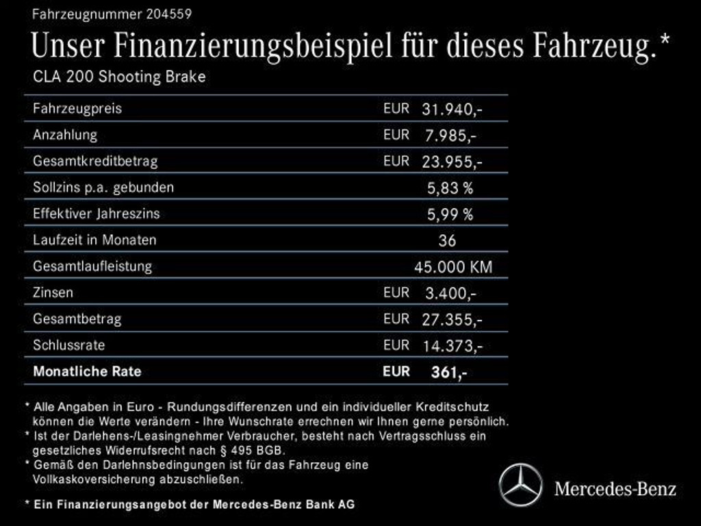 Mercedes-Benz CLA-Klasse