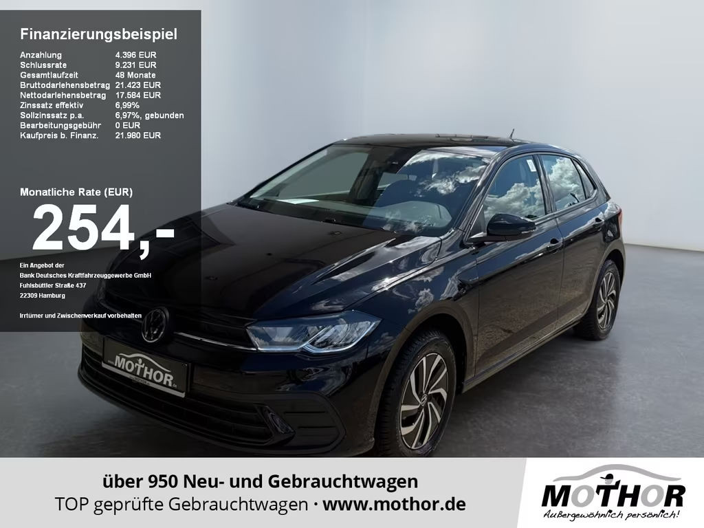 Volkswagen Polo DSG Life 1.0 TSI