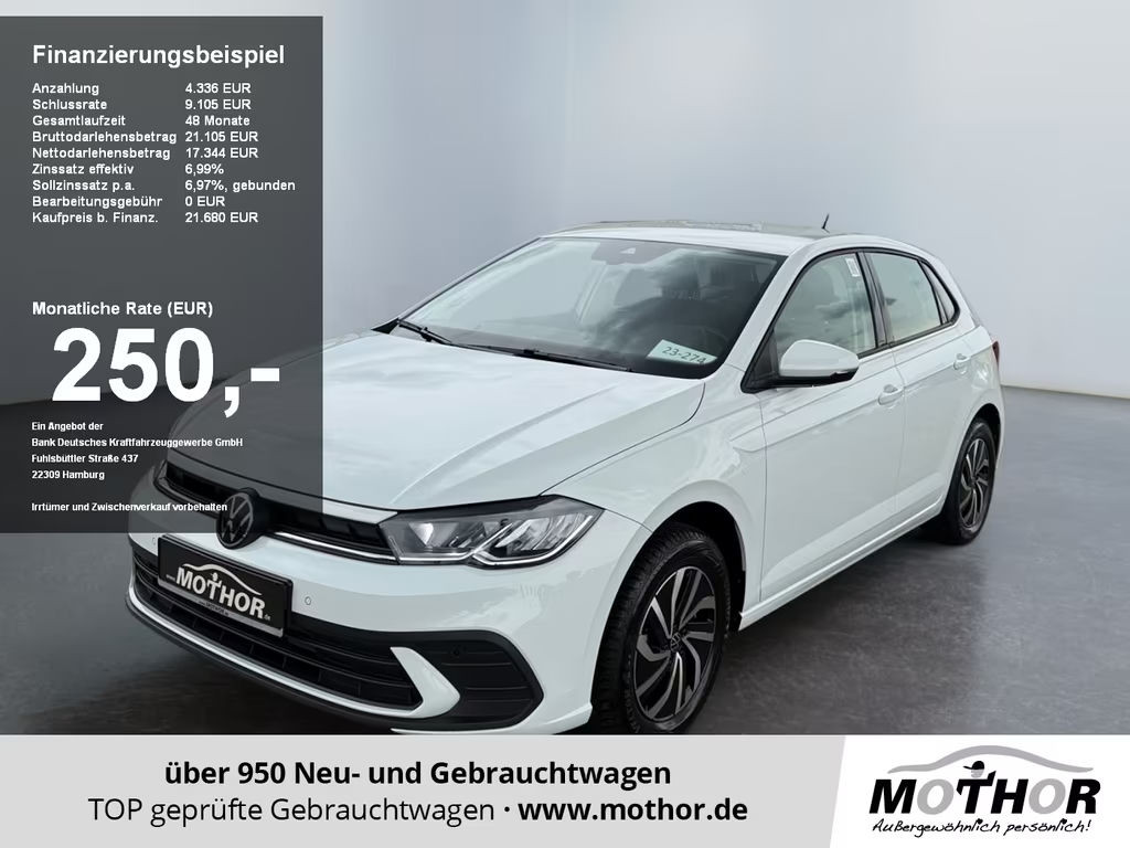 Volkswagen Polo DSG Life 1.0 TSI