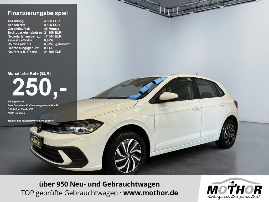 Volkswagen Polo DSG Life 1.0 TSI