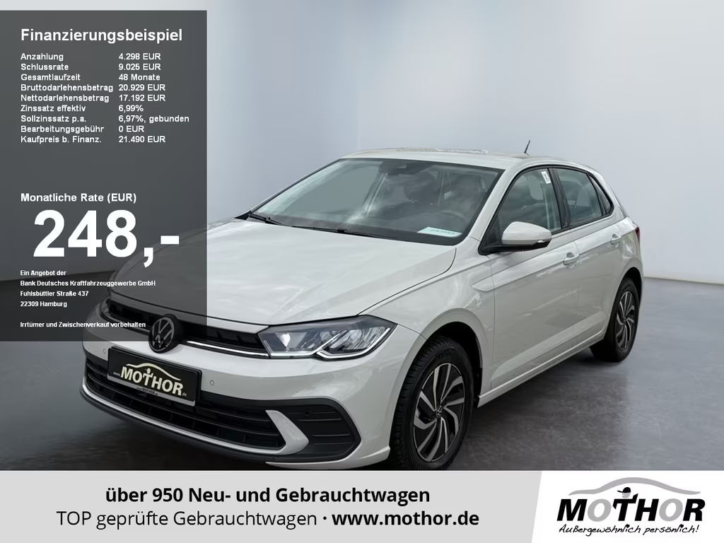 Volkswagen Polo DSG Life 1.0 TSI