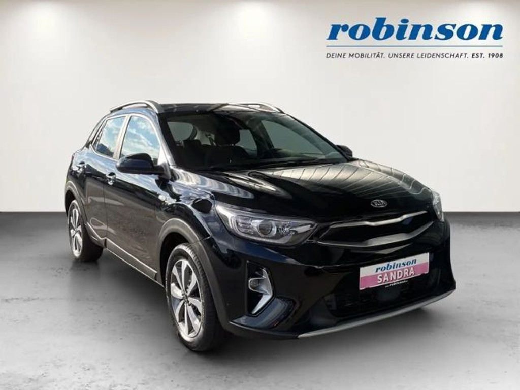 Kia Stonic 1,25 MPI ISG Silber