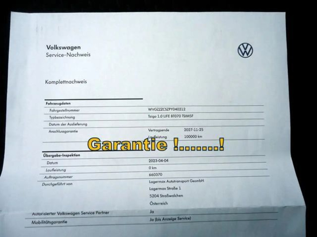 Volkswagen Taigo