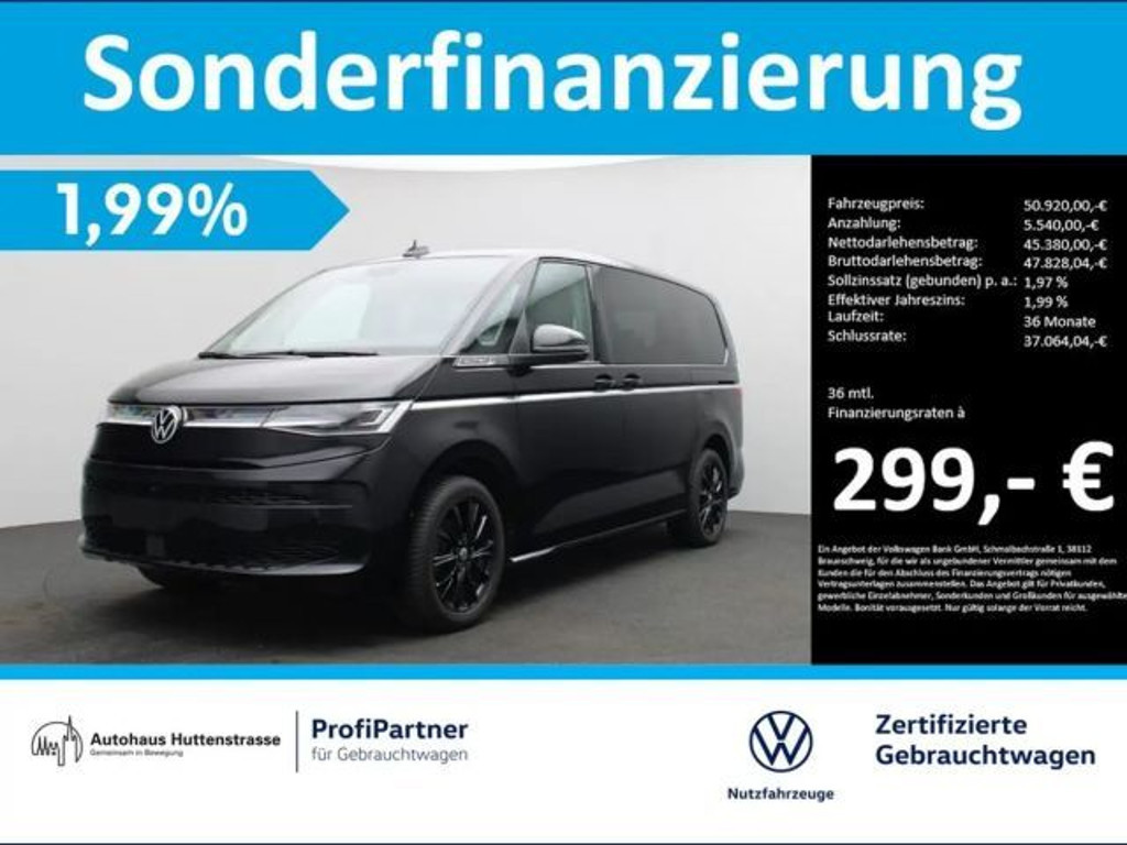 Volkswagen Multivan DSG Style 2.0 TDI Lang T7