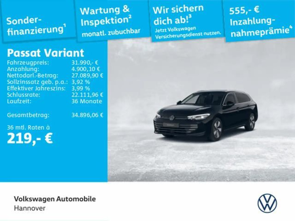 Volkswagen Passat Business DSG Variant 1.5 eTSI