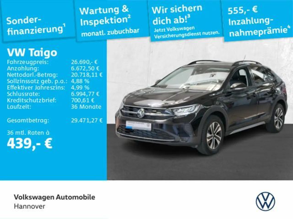 Volkswagen Taigo DSG 1.0 TSI