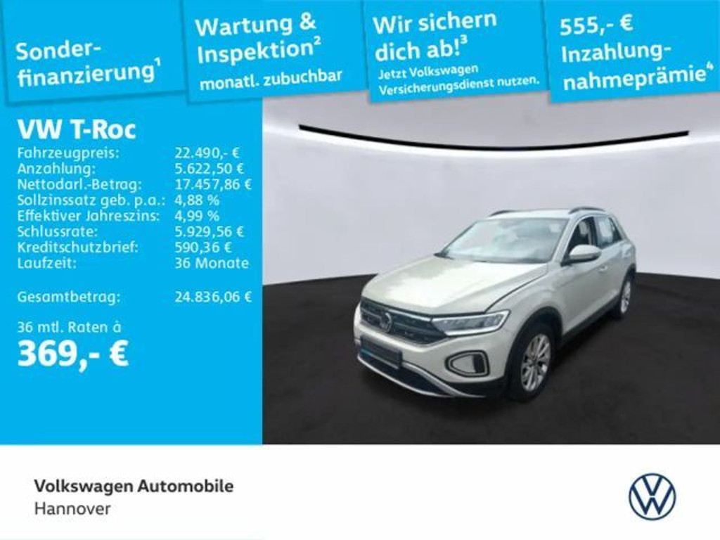 Volkswagen T-Roc Life 1.5 TSI