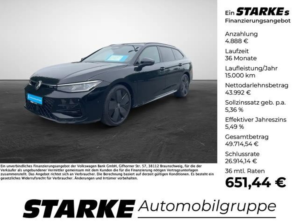 Volkswagen Passat DSG Style Variant R-Line 2.0 TDI