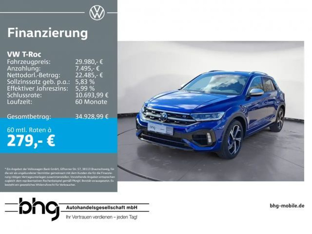 Volkswagen T-Roc 4Motion DSG 2.0 TSI