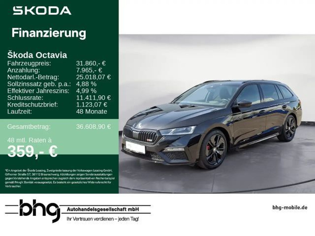 Skoda Octavia Combi RS
