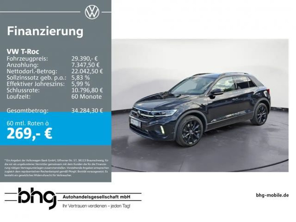 Volkswagen T-Roc DSG R-Line