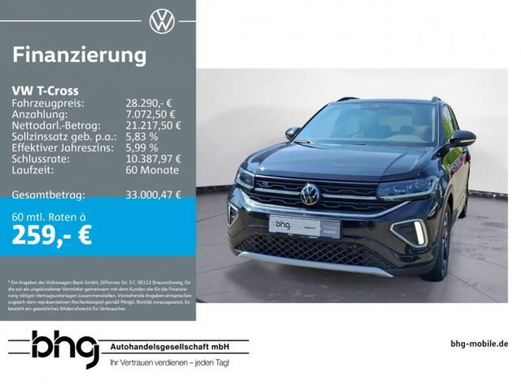 Volkswagen T-Cross R-Line 1.5 TSI ACT
