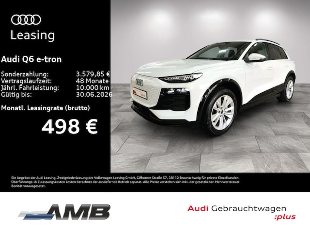 Audi Q6 e-tron SUV e-tron Audi Q6 SUV e-tron