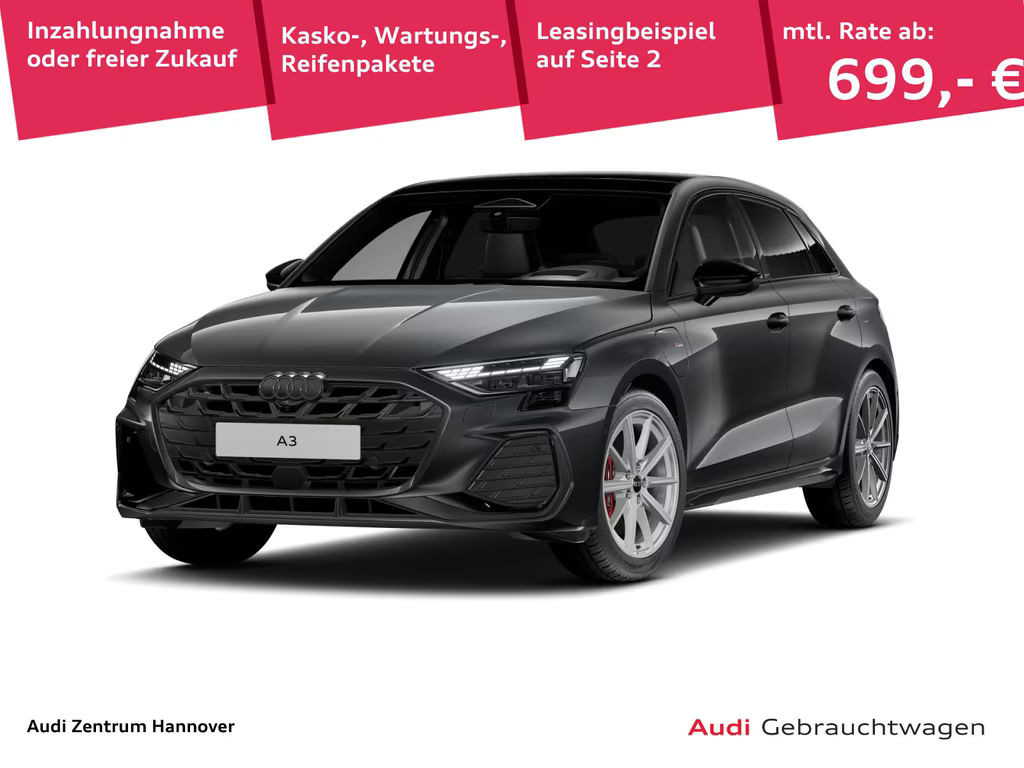 Audi A3 Sportback Sedan S-Line S-Tronic Hybride