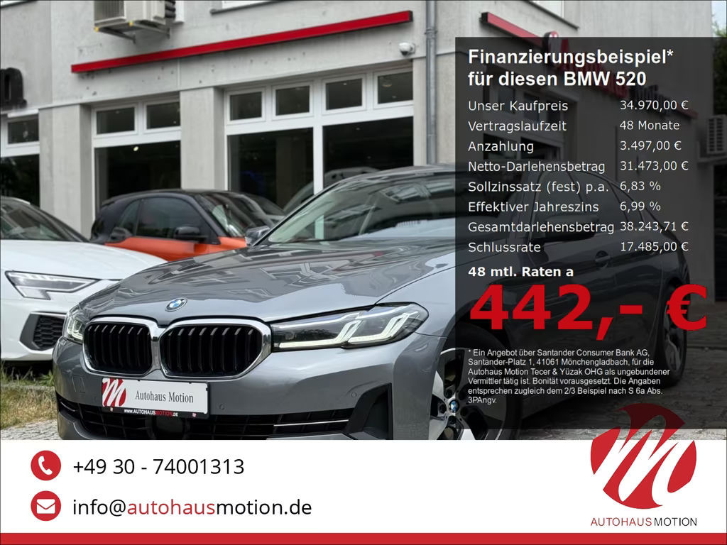 BMW 5 Serie 520 Sedan 520d