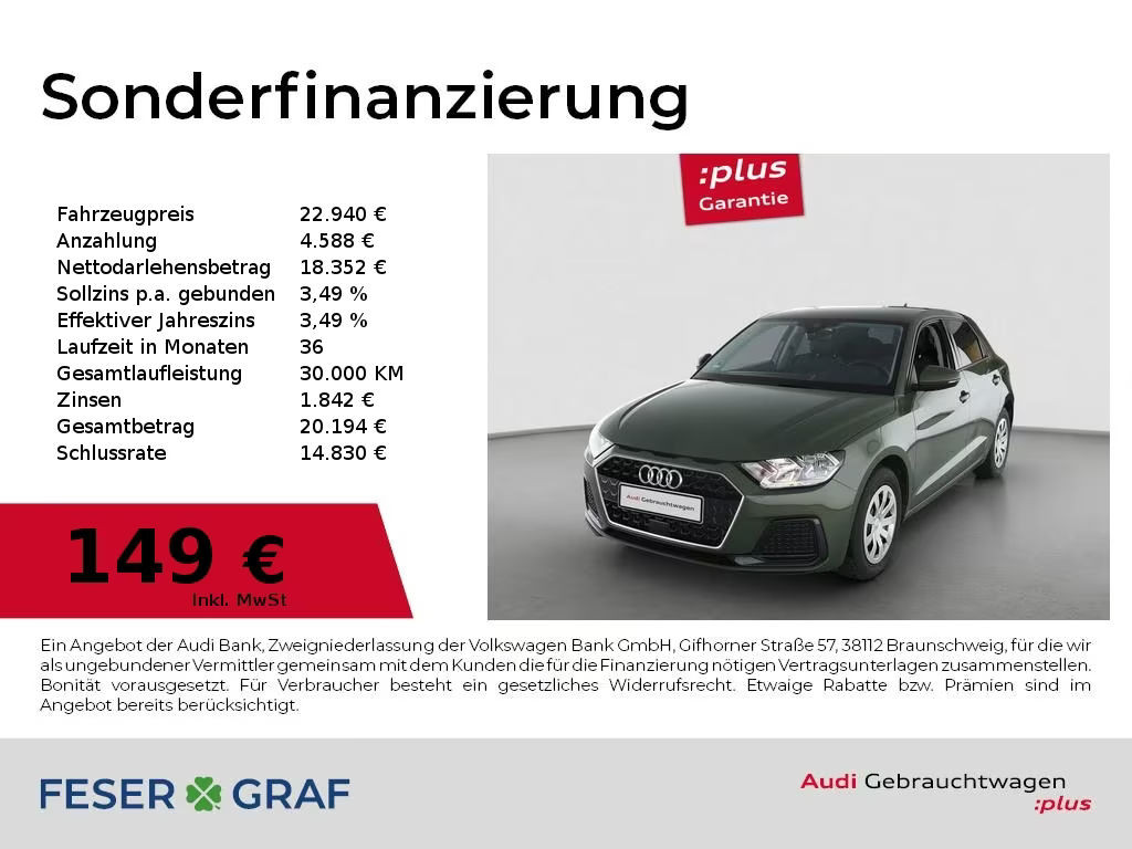 Audi A1 30 TFSI