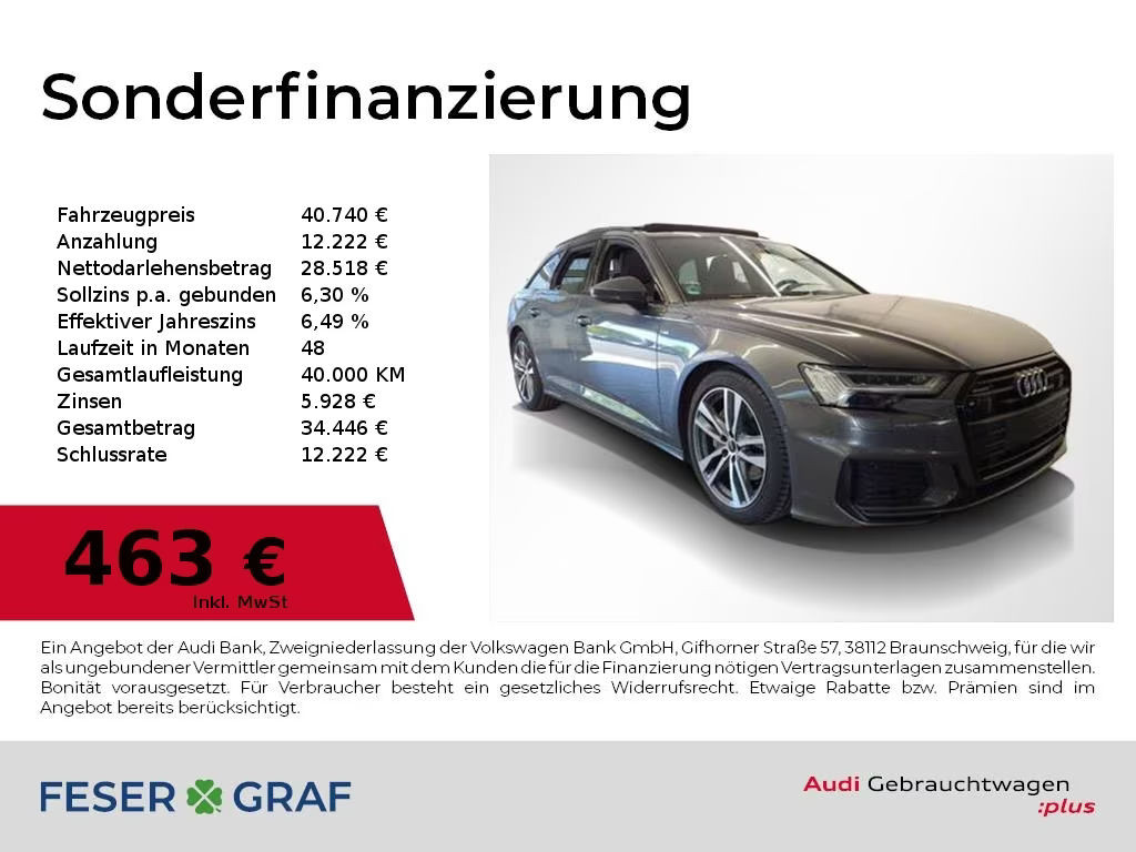 Audi A6 Avant Quattro S-Line 45 TDI