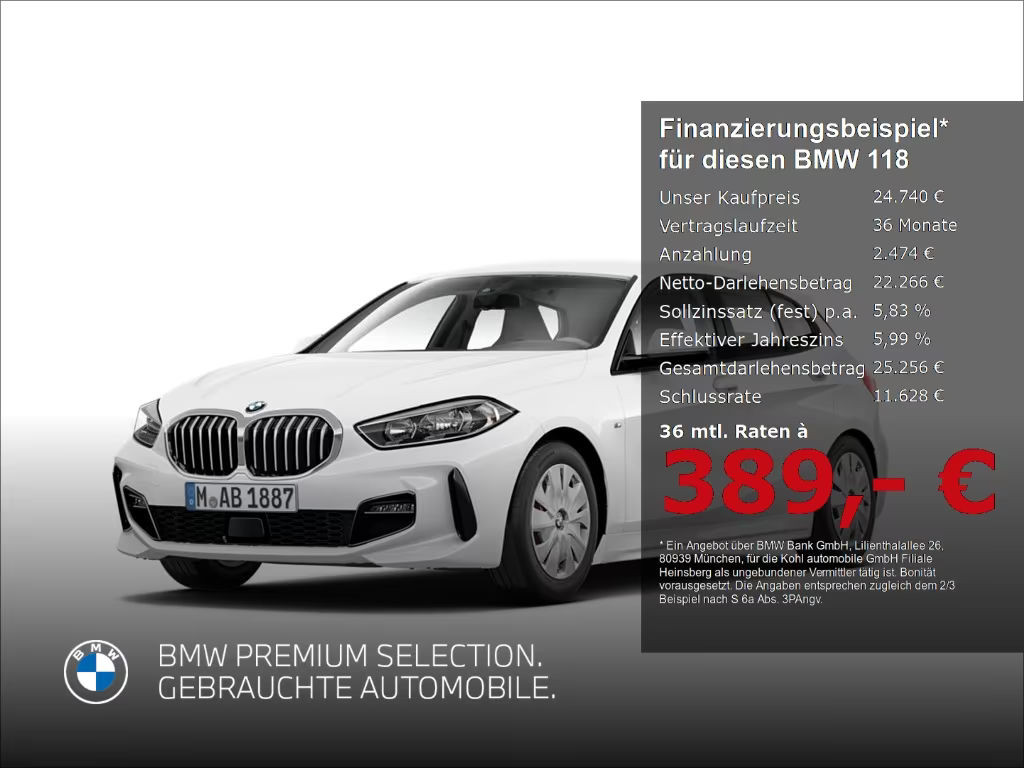 BMW 1 Serie 118 M-Sport Sedan 118i