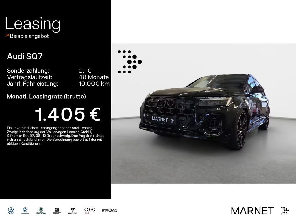 Audi SQ7 SUV TFSI 373 kW tiptronic