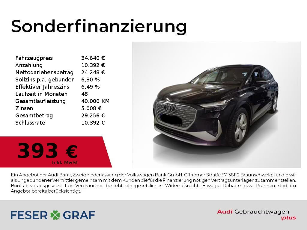 Audi Q4 e-tron Sportback S-Line 50