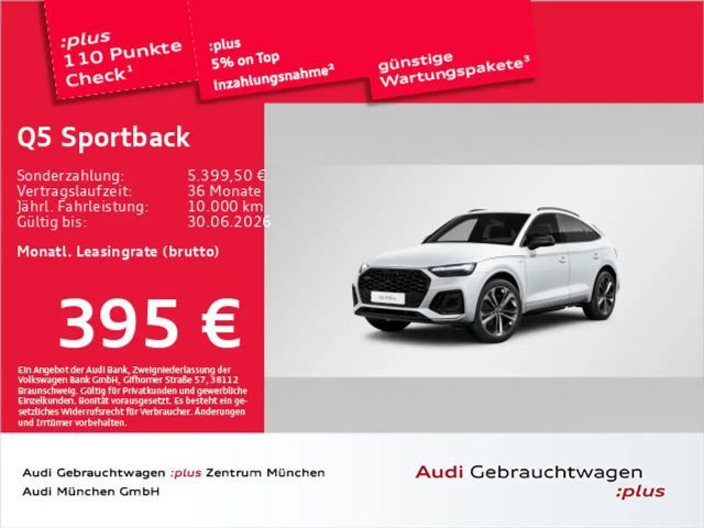 Audi Q5 Quattro Business S-Line Hybride 55 TFSI