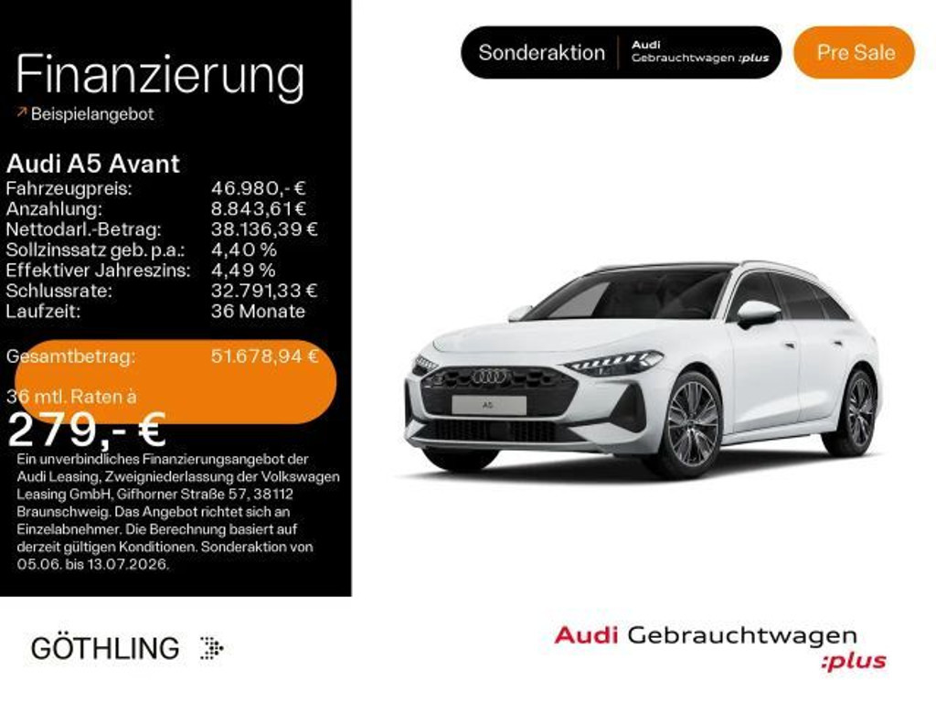 Audi A5 40 TDI