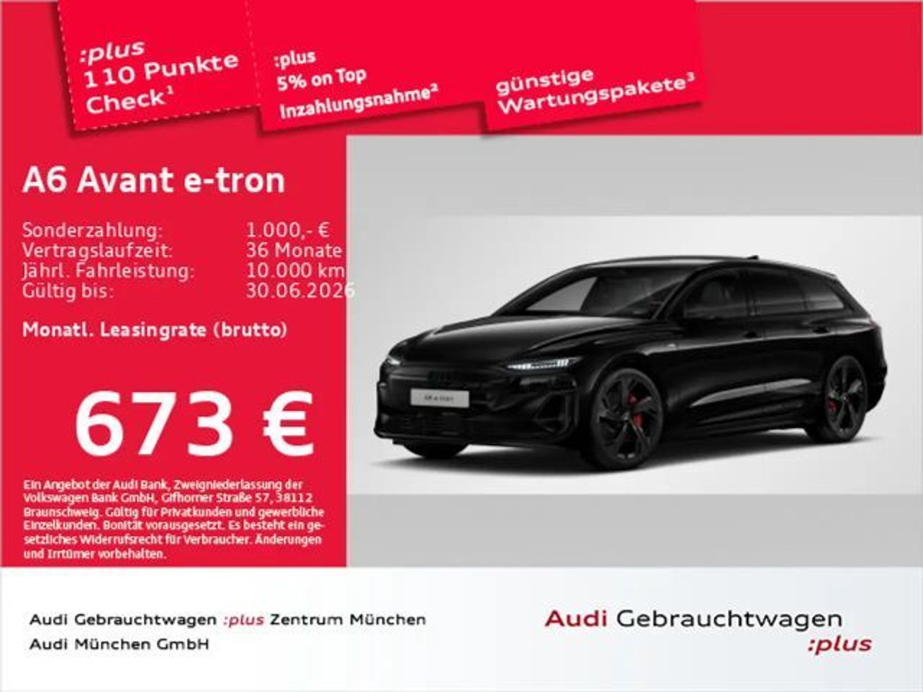 Audi A6 e-tron Quattro S-Line
