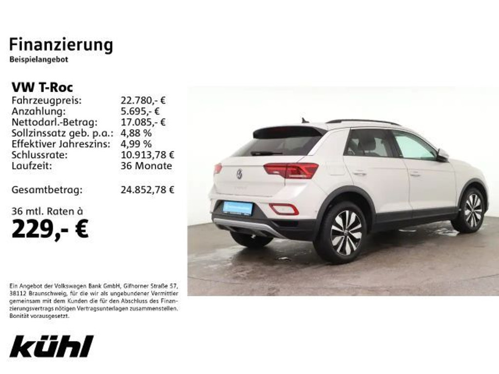 Volkswagen T-Roc DSG 2.0 TDI Move