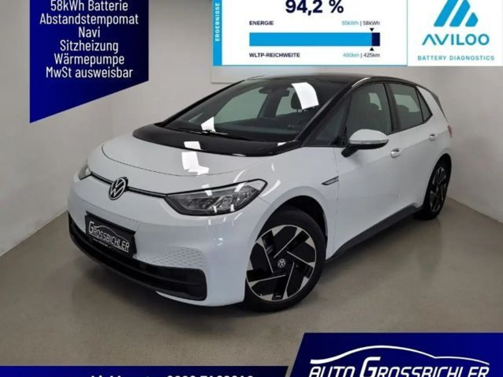 Volkswagen ID.3 Performance 58 KWh Pro