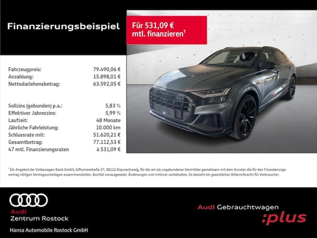 Audi SQ8 Quattro Competition