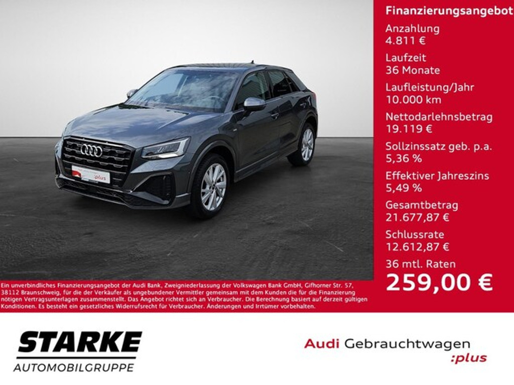Audi Q2 S-Line 30 TFSI