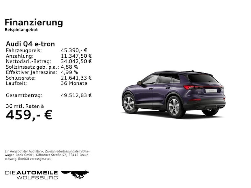 Audi Q4 e-tron