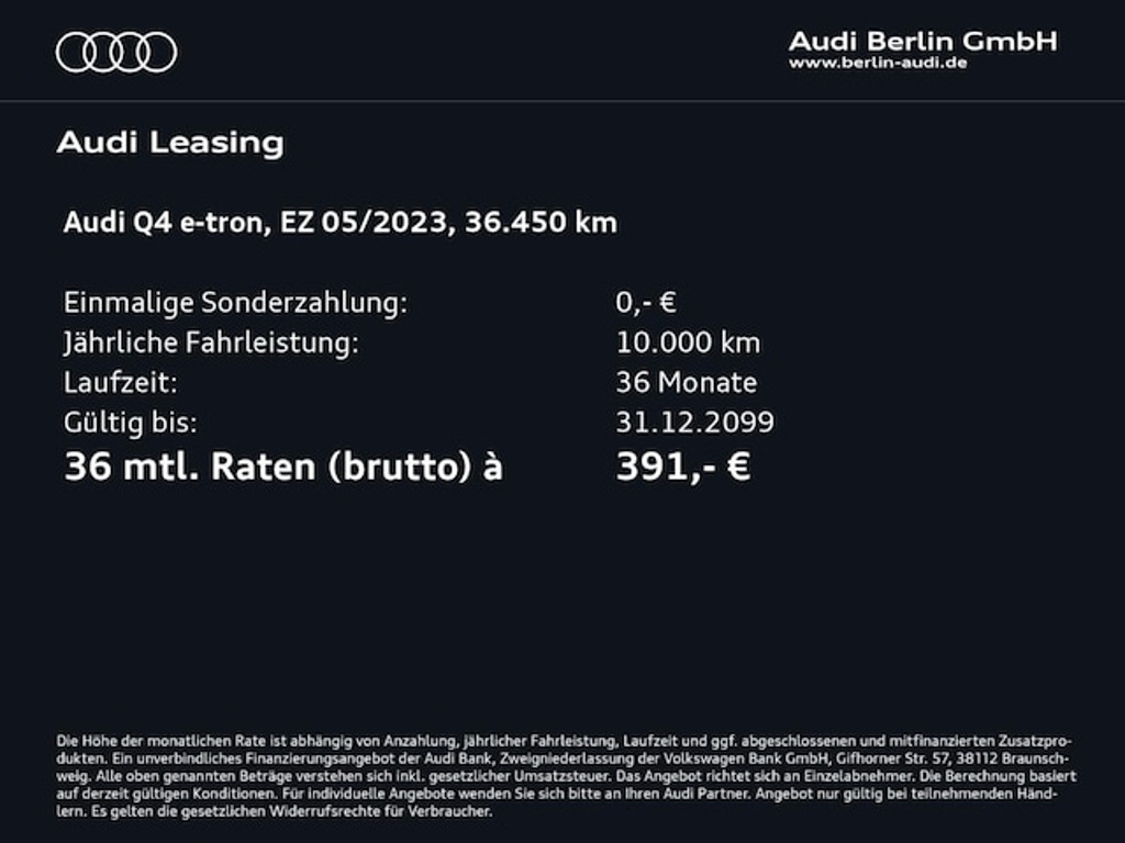 Audi Q4 e-tron