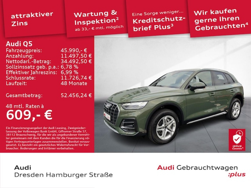 Audi Q5 Quattro S-Tronic 40 TDI