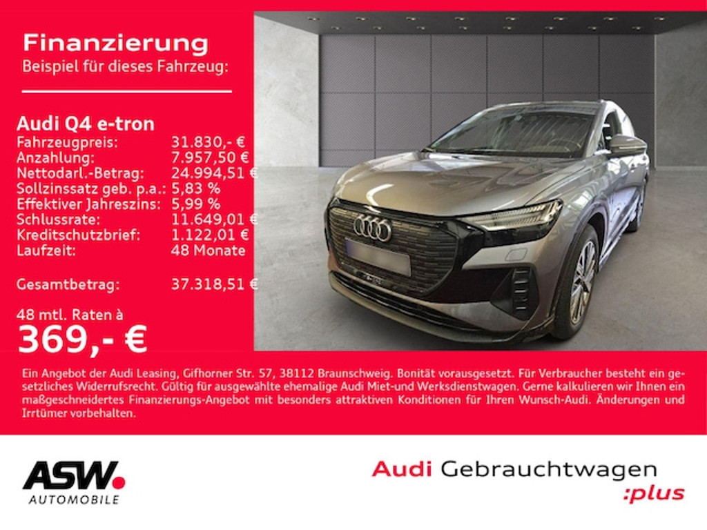Audi Q4 e-tron