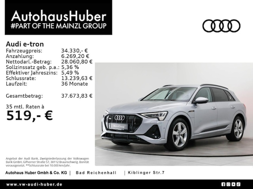 Audi e-tron Quattro 55