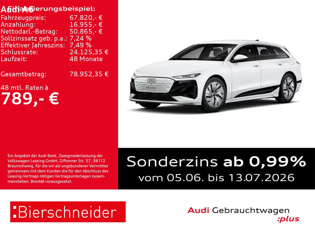 Audi A6 e-tron Avant Quattro Advanced