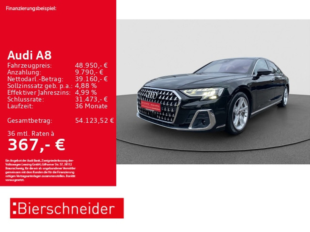 Audi A8 Quattro 55 TFSI