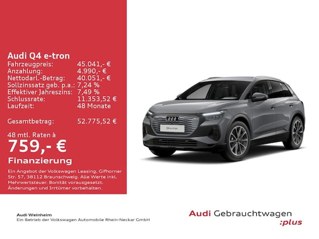 Audi Q4 e-tron