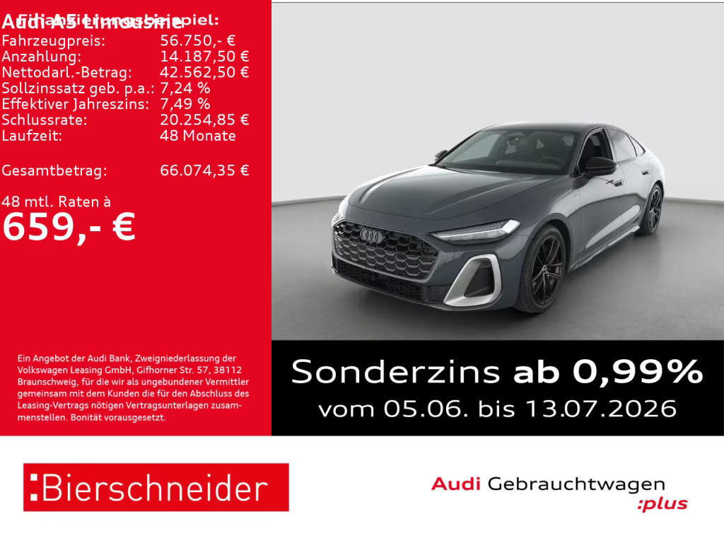 Audi A5 Quattro S-Line Hybride