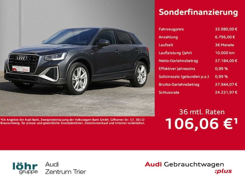 Audi Q2 S-Line S-Tronic 35 TFSI