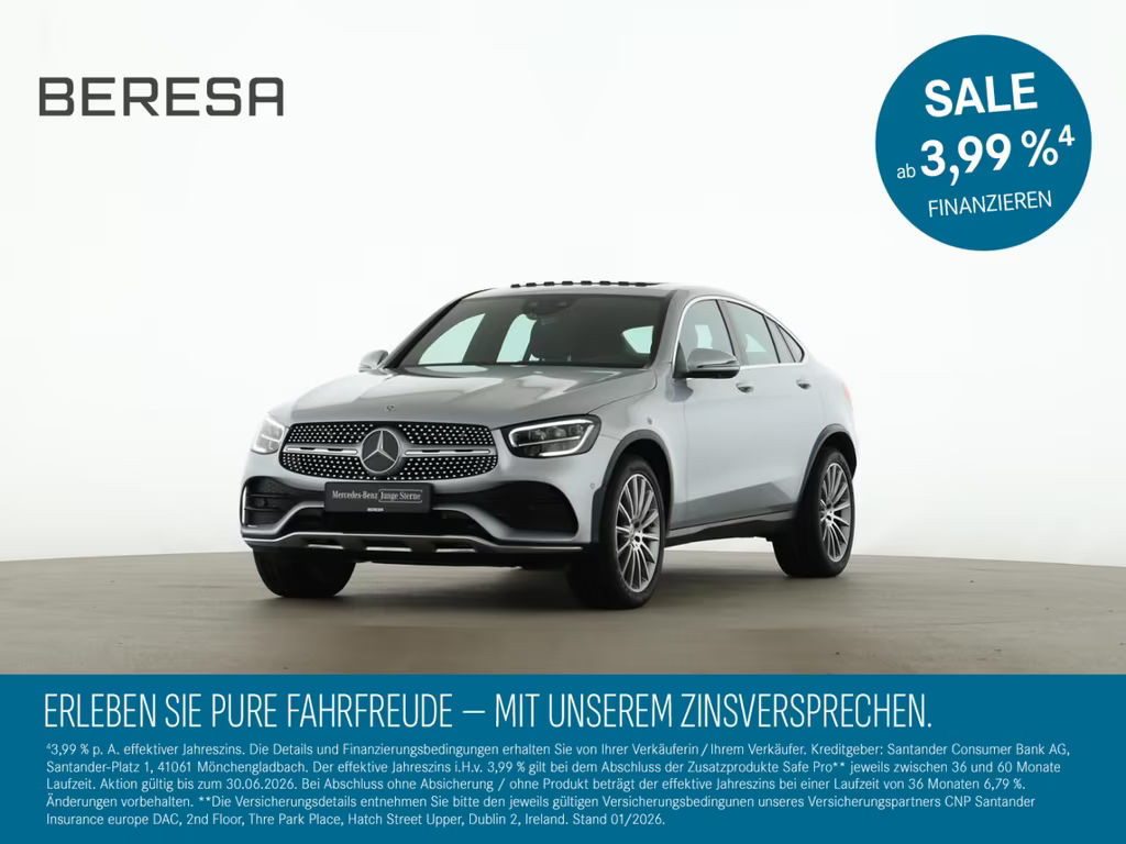 Mercedes-Benz GLC-Klasse GLC 400 4MATIC AMG Line Coupé GLC 400 d