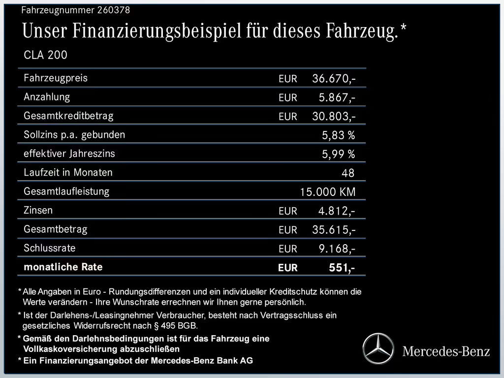 Mercedes-Benz CLA-Klasse