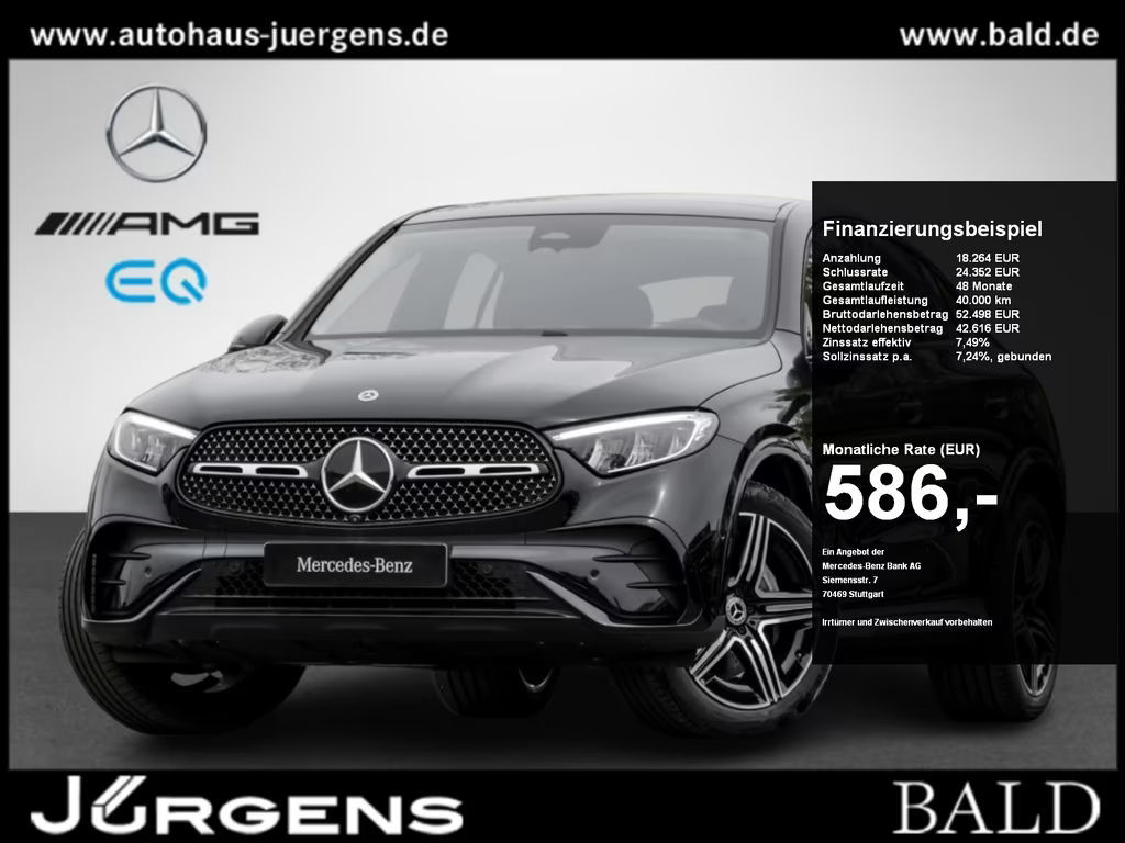 Mercedes-Benz GLC-Klasse GLC 220 4MATIC AMG Line Sport Edition Coupé Sportpakket GLC 220 d