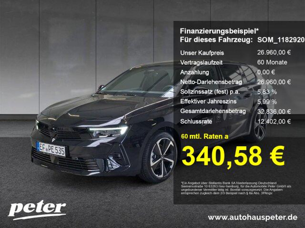 Opel Astra Sports Tourer Grand Sport GS-Line