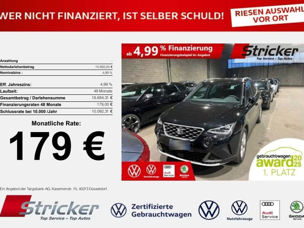 Seat Arona FR-lijn 1.0 TSI Connect