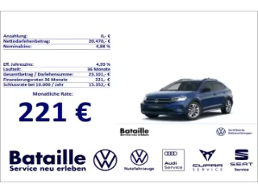 Volkswagen Taigo 1.0 TSI